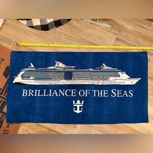 Russell Athletic Blue Towel